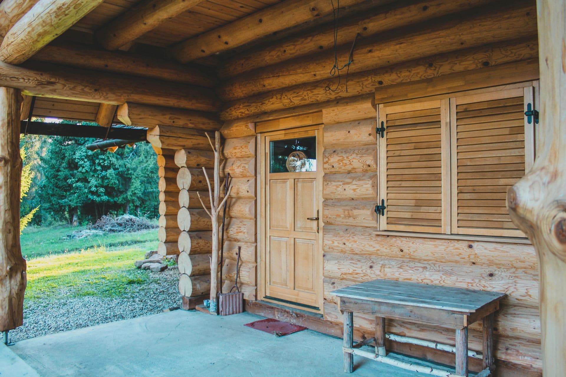 Home staining service by Carroll Painting